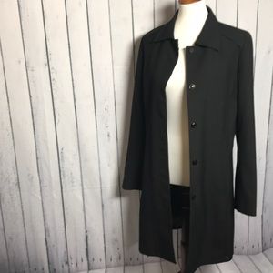 Sleek Kenneth Cole Black Coat